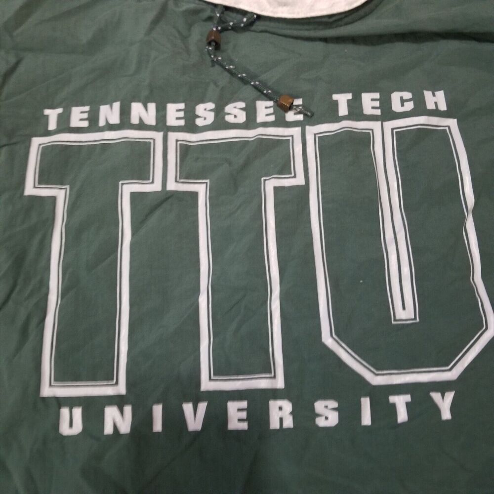 Tennessee Tech Golden Eagles Gear‎ For Sports Green XL Windbreaker Mens TTU - Picture 10 of 16